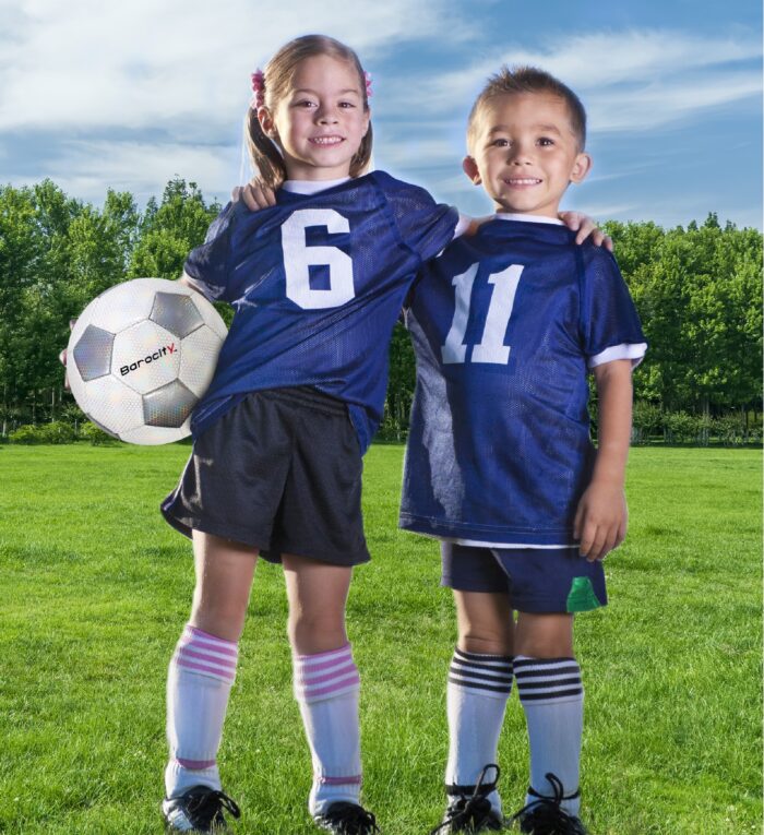 Classic White & Silver Modern Pattern - Size 3 - Soccer Ball - Image 7