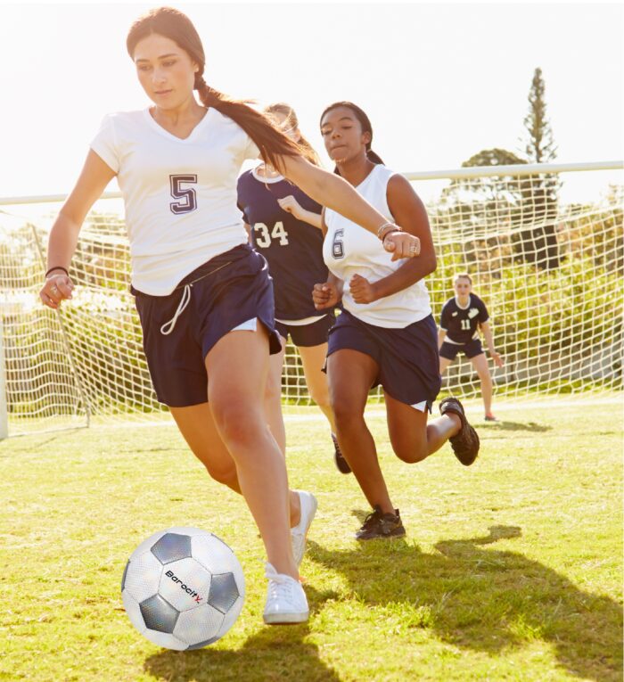 Classic White & Silver Modern Pattern - Size 5 - Soccer Ball - Image 7