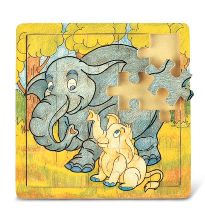 Elephant & Baby - Jigsaw