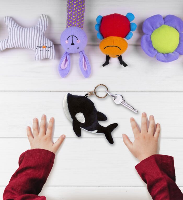 Killer Whale - Plush Keychain - Image 7