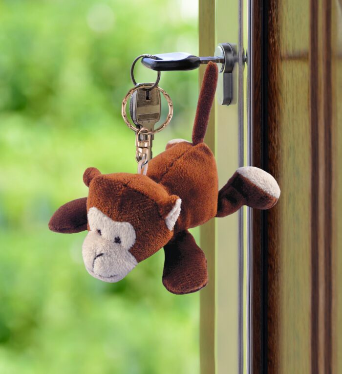 Monkey - Plush Keychain - Image 5