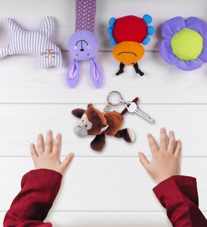 Monkey - Plush Keychain - Image 7
