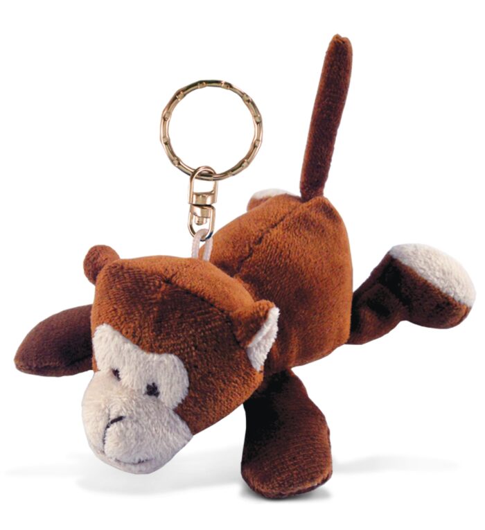 Monkey - Plush Keychain