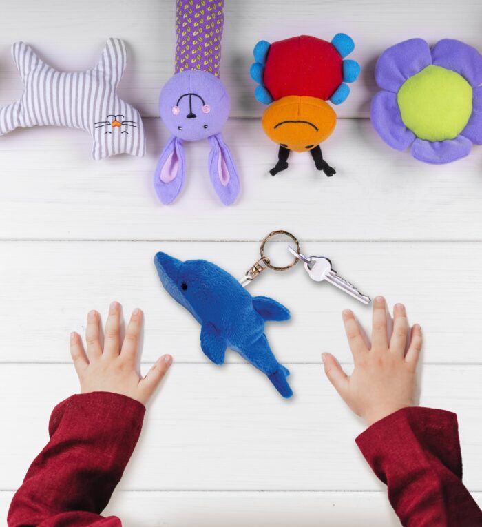 Dolphin - Plush Keychain - Image 7