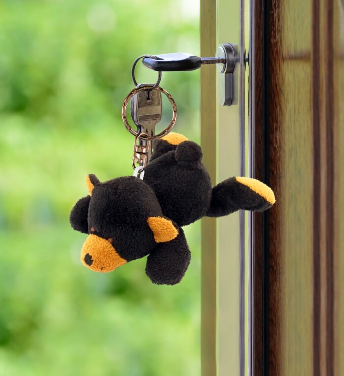 Black Bear - Plush Keychain - Image 5