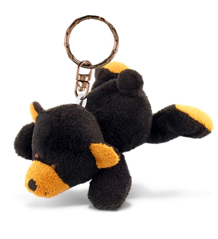 Black Bear - Plush Keychain