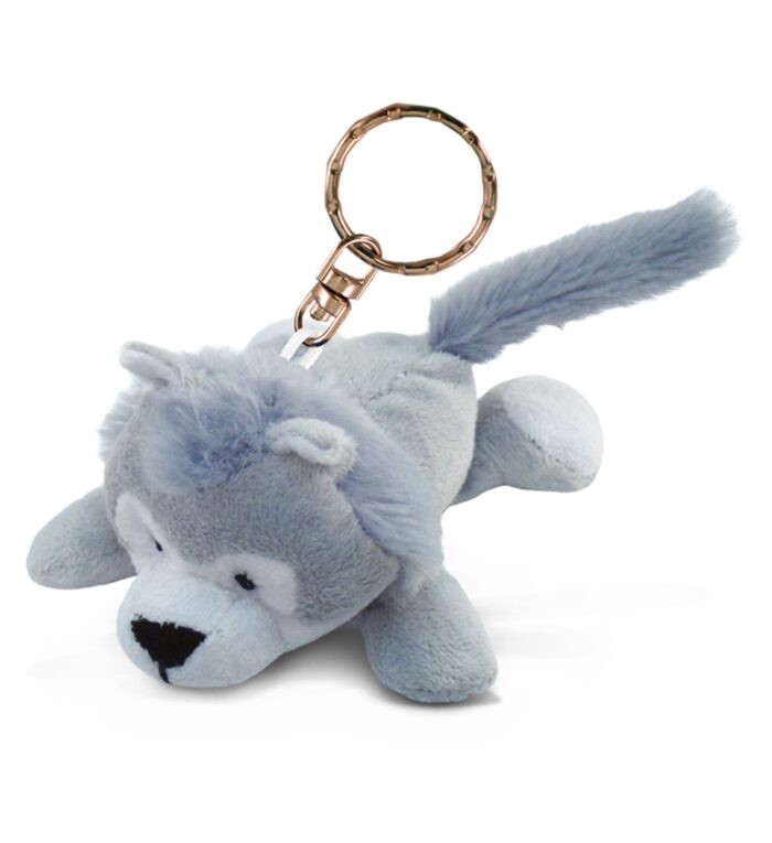 Wolf - Plush Keychain