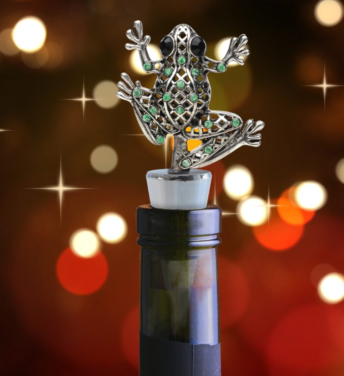 Metal Frog - Cheers - Wine Stopper - Image 4