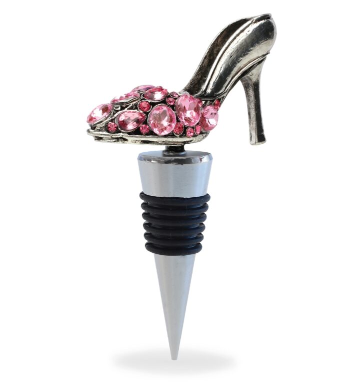 Metal High Heel Shoe - Cheers - Wine Stopper
