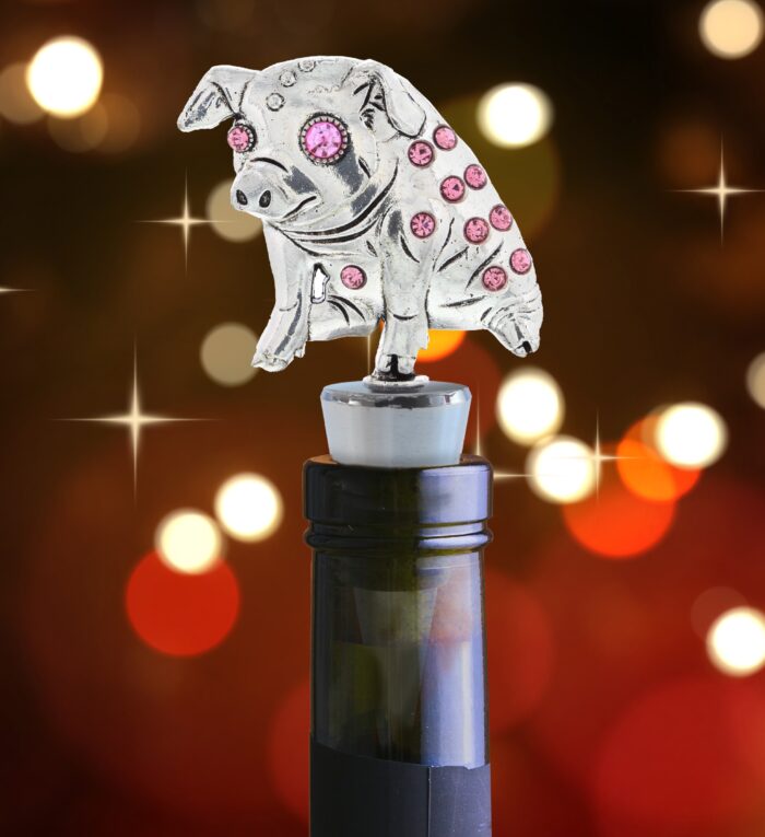 Wine Stopper - Pig - Image 4