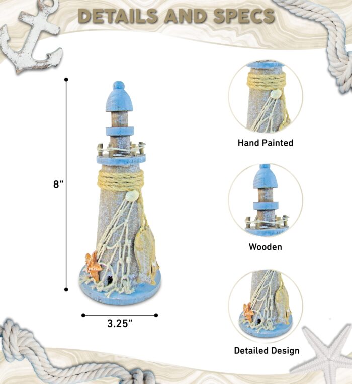 Pacific Lighthouse - Nautical Decor - Image 2