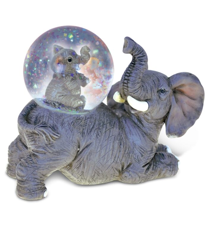 Elephant (45Mm) - Wild Snow Globe