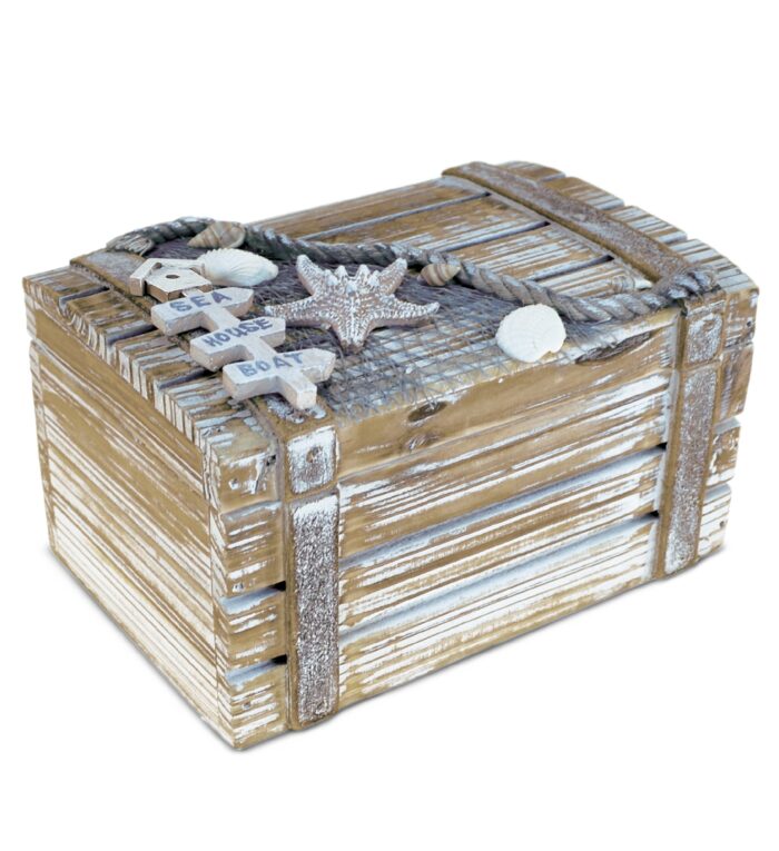 Baja Medium Jewelry Box - Nautical Decor
