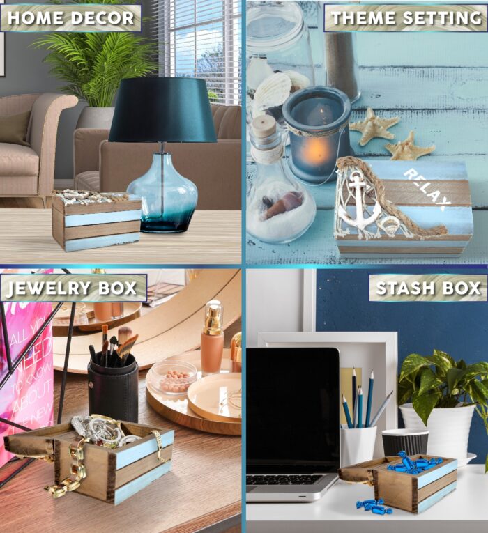 Evian Jewelry Box - Nautical Decor - Image 3