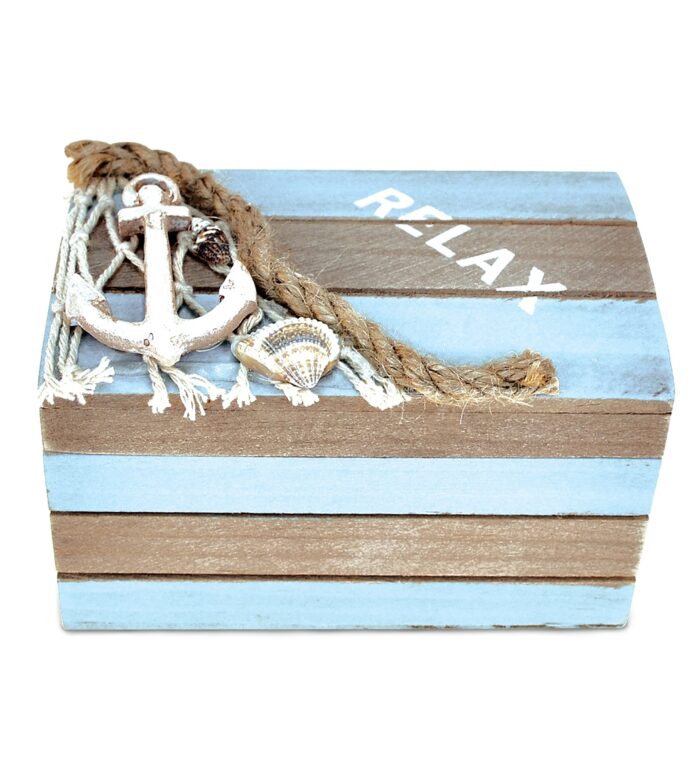Evian Jewelry Box - Nautical Decor