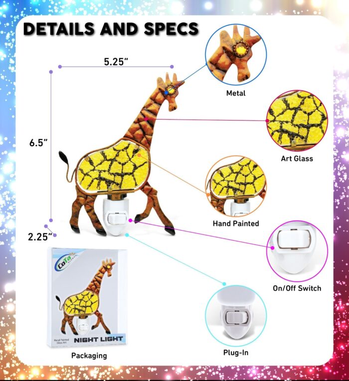 Giraffe - Night Light - Image 2