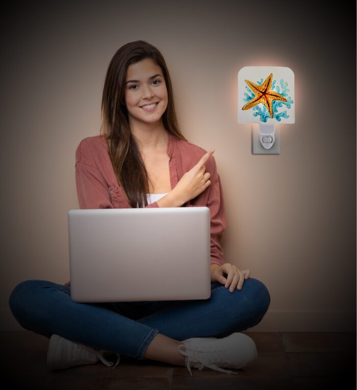 Starfish - Glass Decor - Nightlight - Image 6