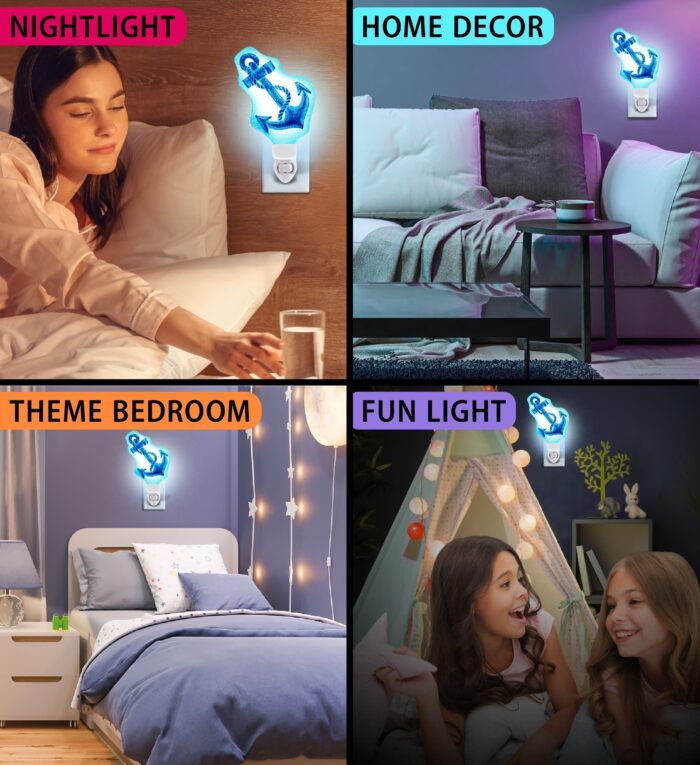 Anchor - Glass Decor - Nightlight - Image 3