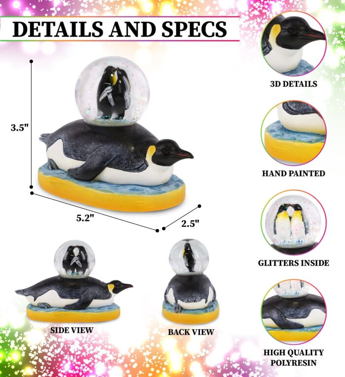 Penguin (45Mm) - Snow Globe - Image 2