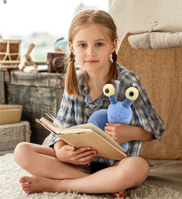 Blue Snail Small 5.5" - Super-Soft Plush - Image 7