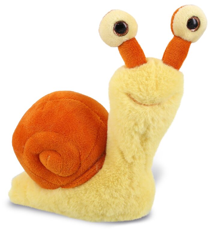 Orange Snail Small 5.5" - Super-Soft Plush