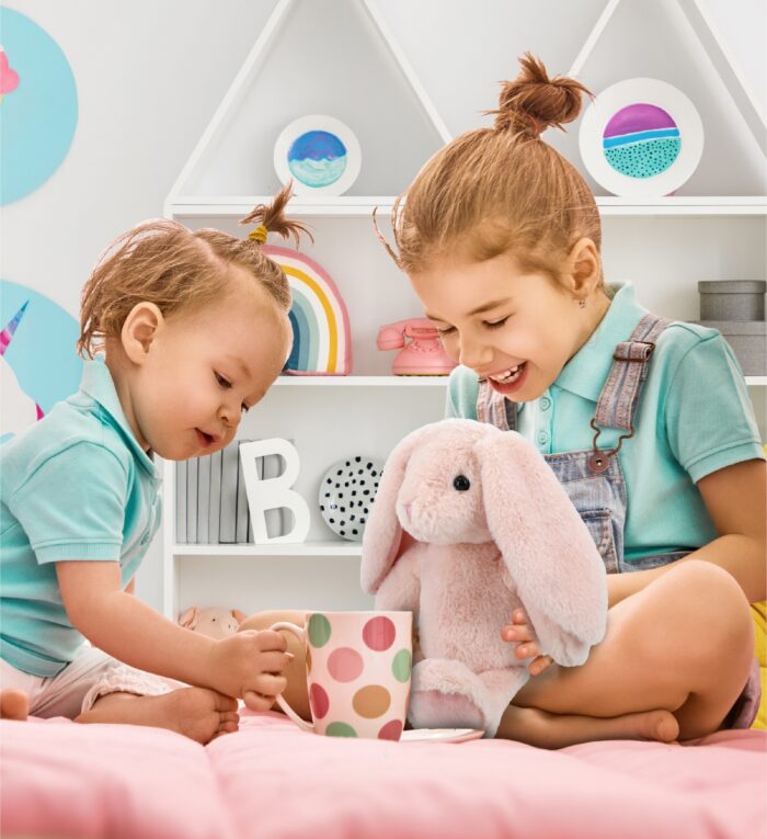 Baby Pink Rabbit 8" - Super-Soft Plush - Image 5