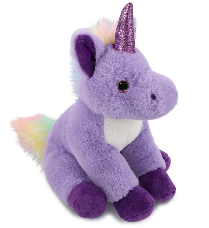 Purple Unicorn 9" - Super-Soft Plush