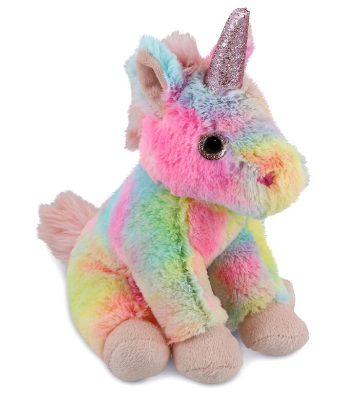 Rainbow Unicorn 9" - Super-Soft Plush