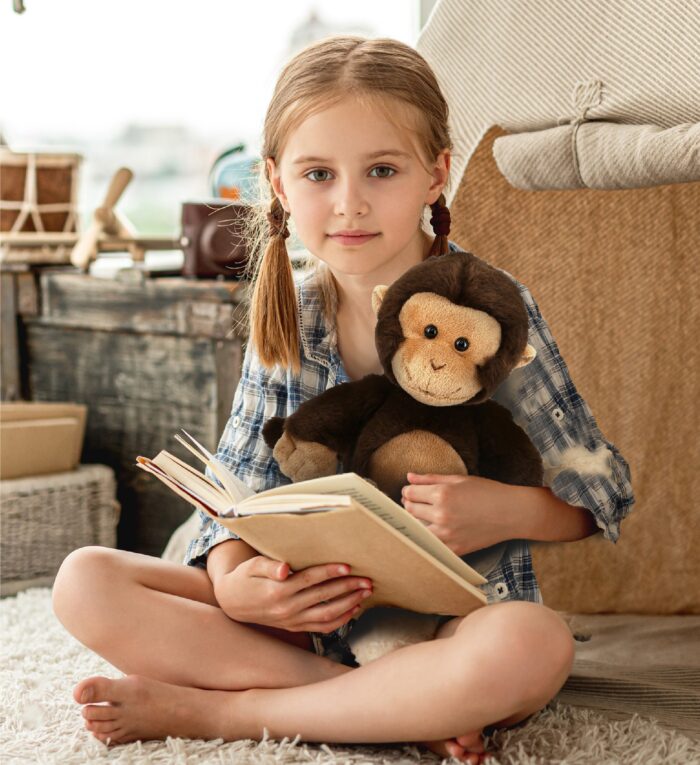 Monkey 9" - Super-Soft Plush - Image 7