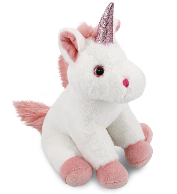 White Unicorn 9" - Super-Soft Plush