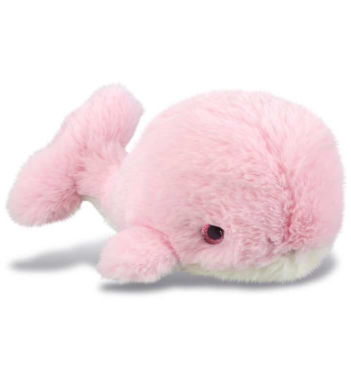 Pink Whale Small 7" - Super-Soft Plush