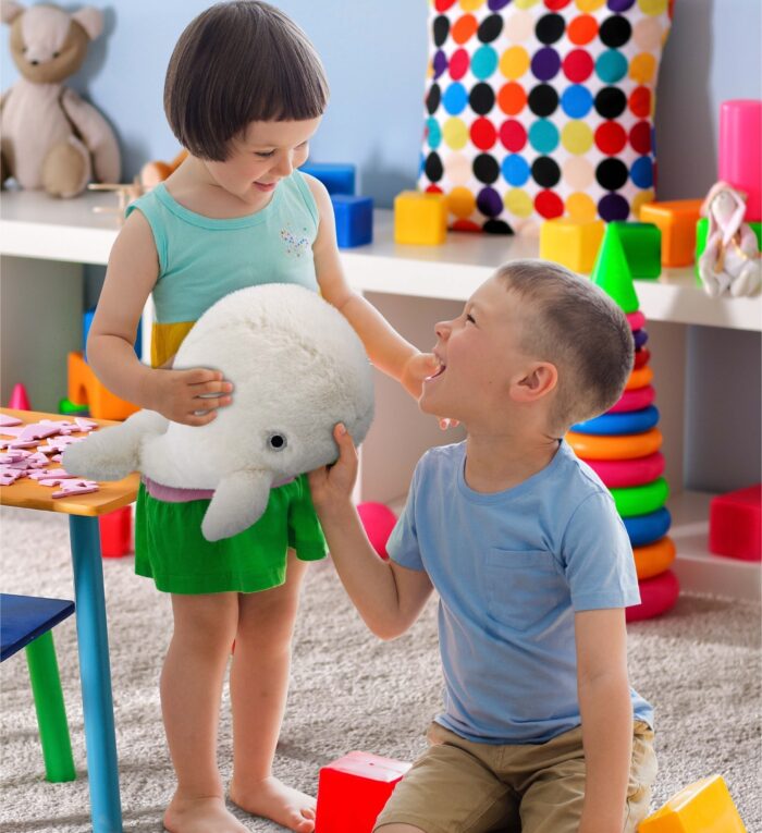 White Whale Large 13" - Super-Soft Plush - Image 6
