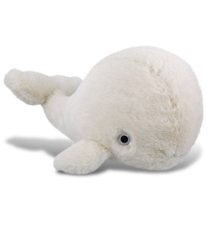 White Whale Large 13" - Super-Soft Plush