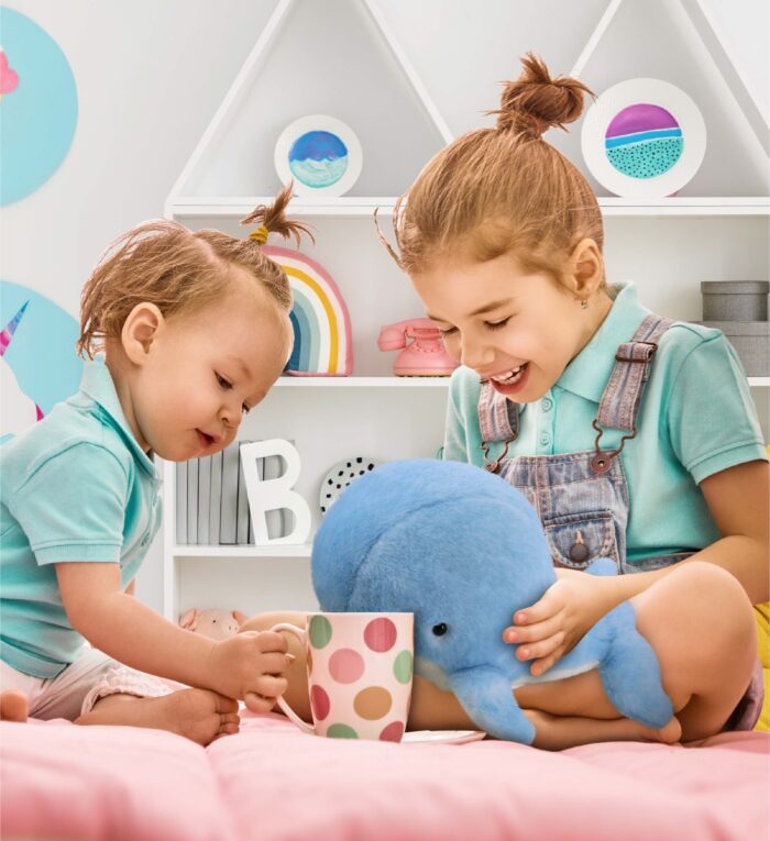 Blue Whale Large 13" - Super-Soft Plush - Image 5