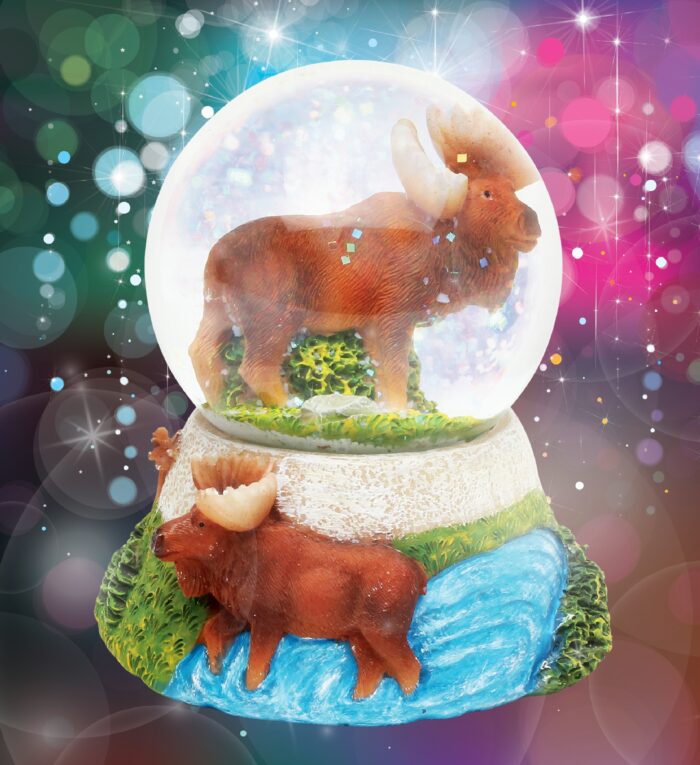 Moose - Stone Snow Globe - Image 5