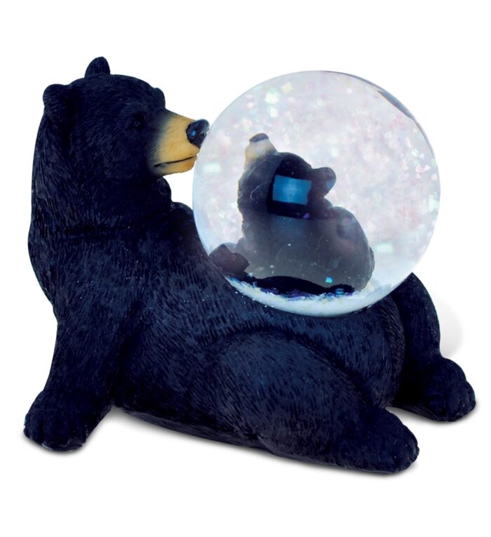 Black Bear (45Mm) - Wild Snow Globe