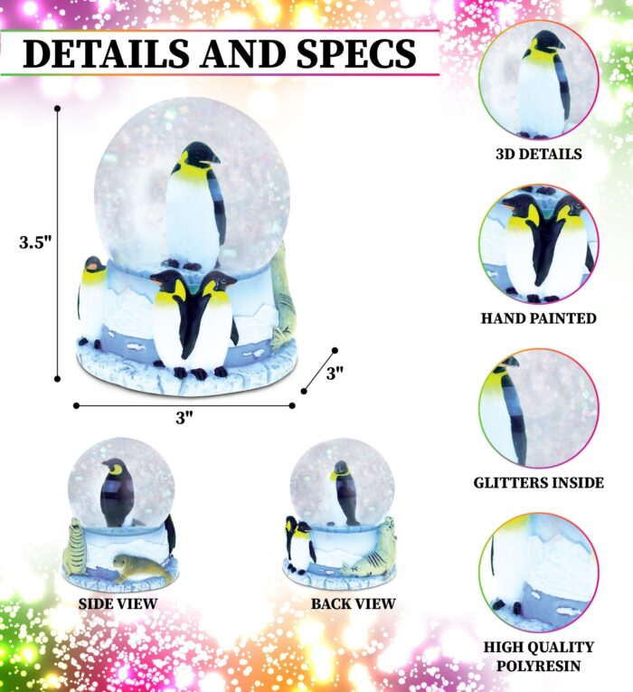 Penguin (65Mm) - Snow Globe - Image 2