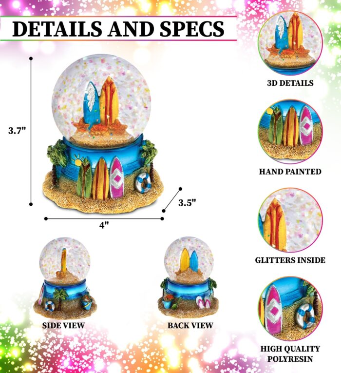 Cool Summer Surfboards (65mm) - Snowglobe - Image 2
