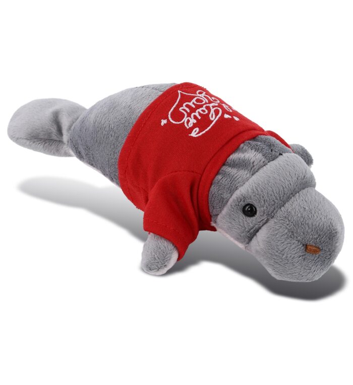 9" Grey Manatee - Wild Collection Plush