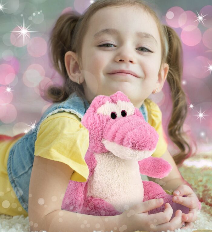Sitting Pink Alligator - Super-Soft Plush - Image 2