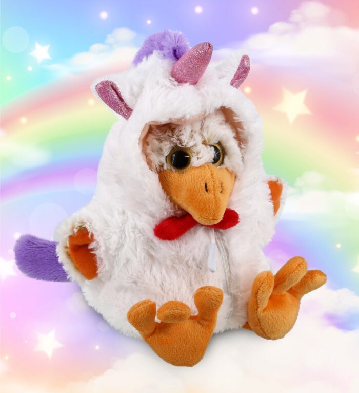 Sitting Rooster - Unicorn Super-Soft Plush - Image 5
