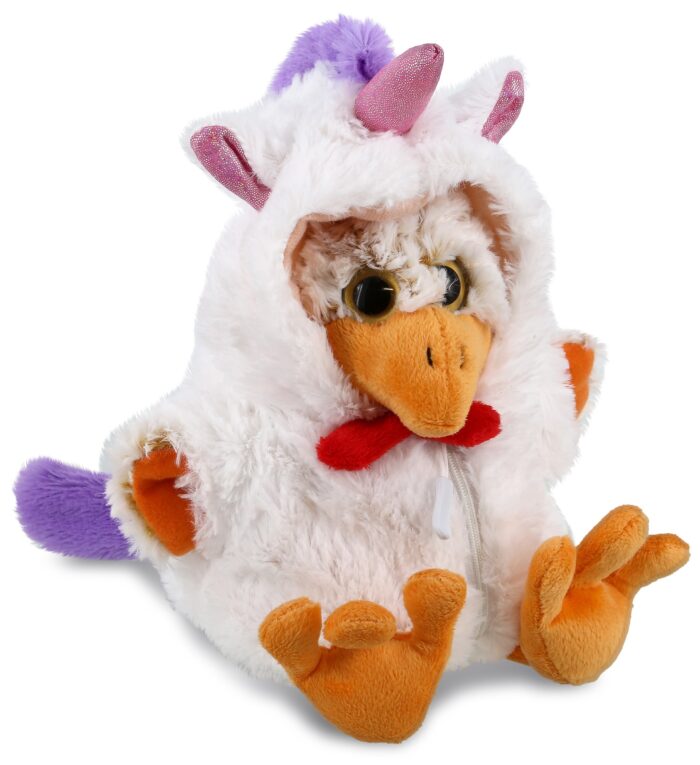 Sitting Rooster - Unicorn Super-Soft Plush