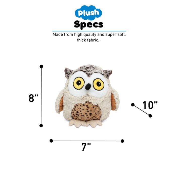 Fat Brown Owl - Super Soft Plush - Image 3