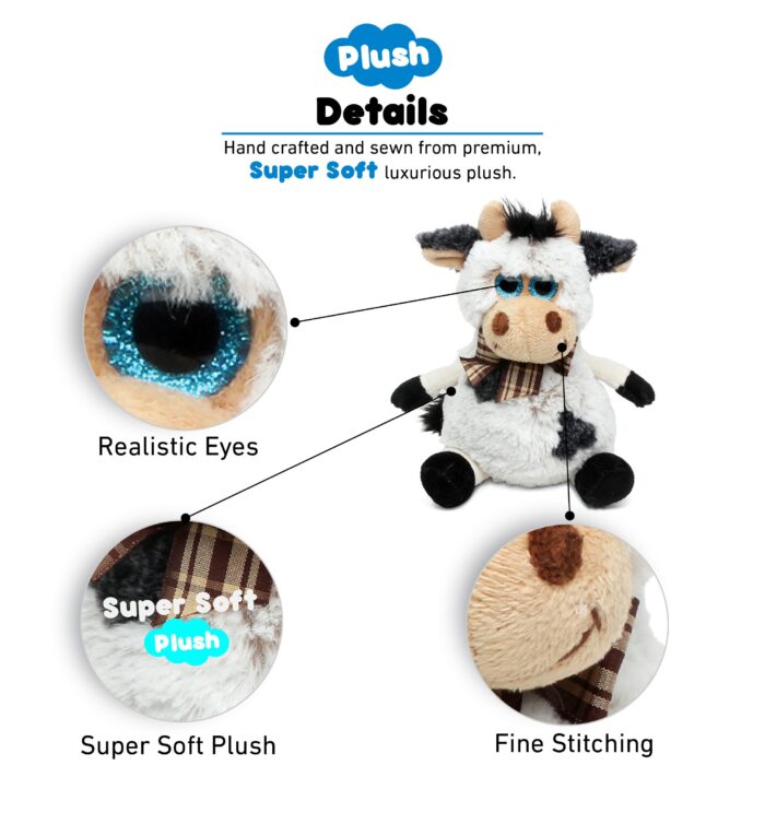 Sitting Cow - Super Soft Plush - Image 2
