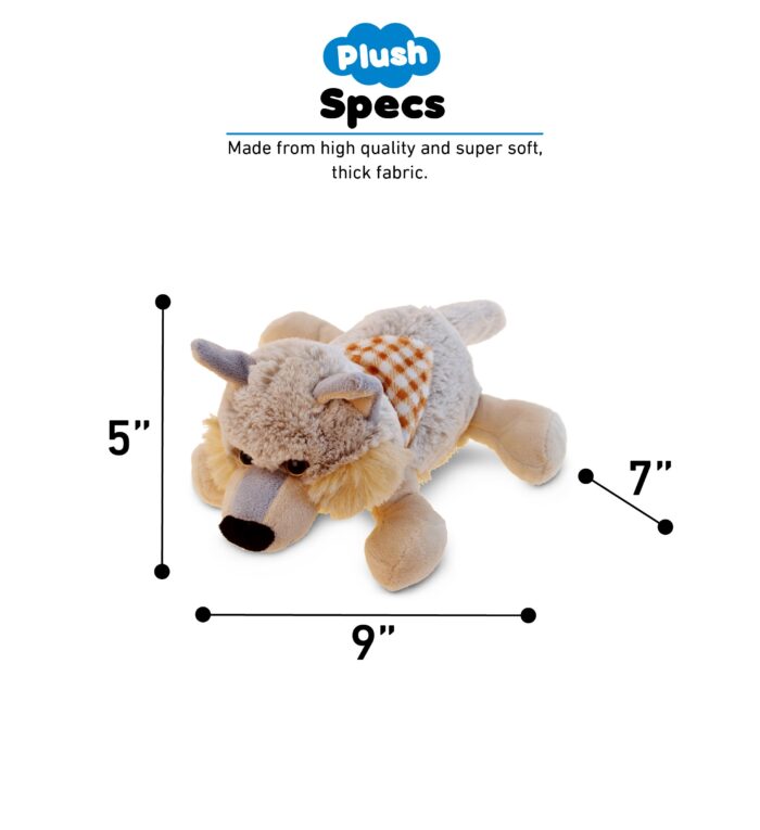 Lying Wolf - Super-Soft Plush - Image 3