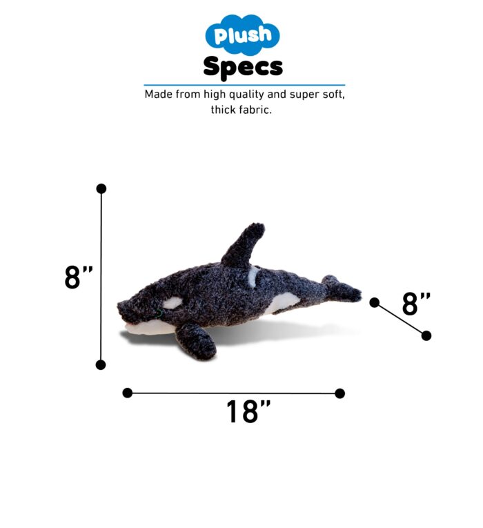 Killer Whale - Super-Soft Plush - Image 3