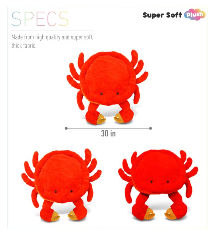 Xl Crab - Stylish Plush Pillow - Image 3