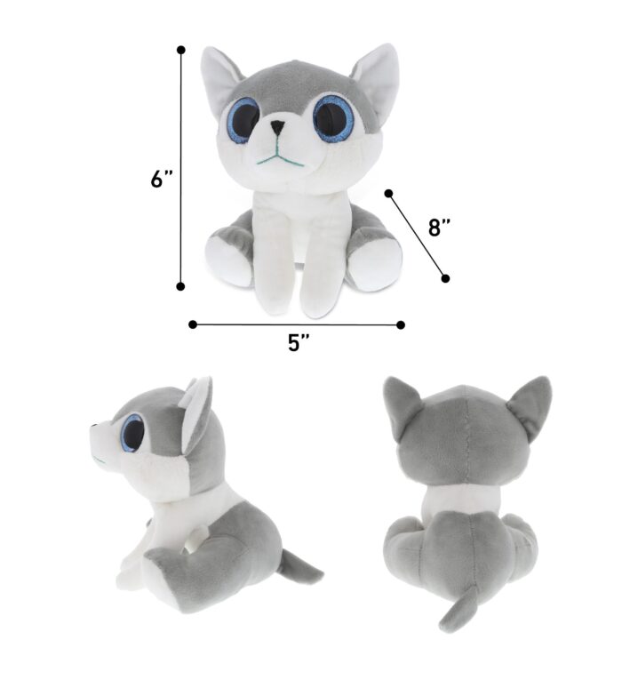 Small Wolf - Sparkle Eyes Plush - Image 3