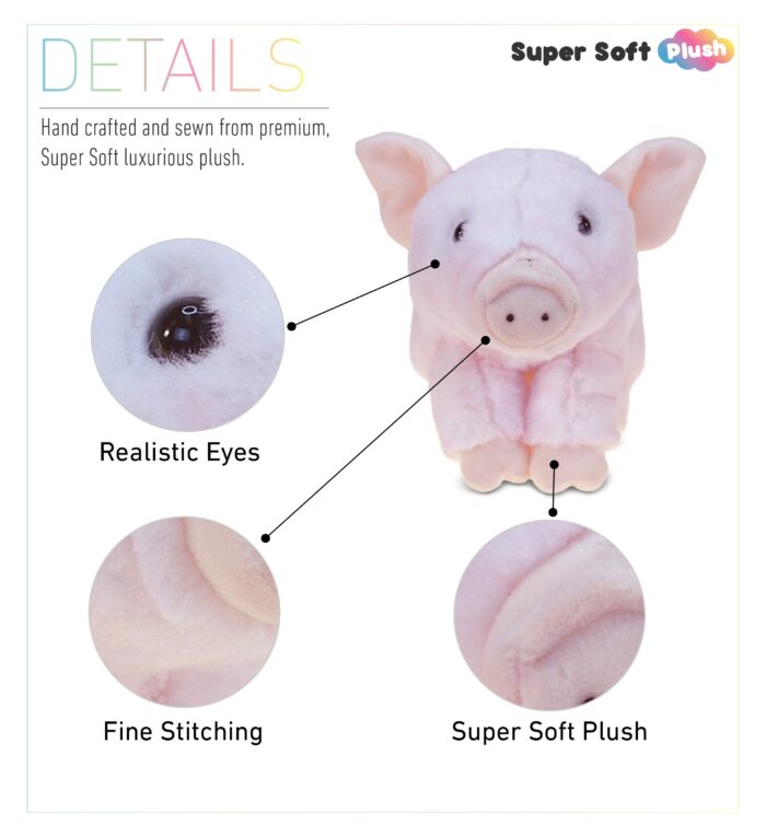 Squat Piggy - Super Soft Plush - Image 2