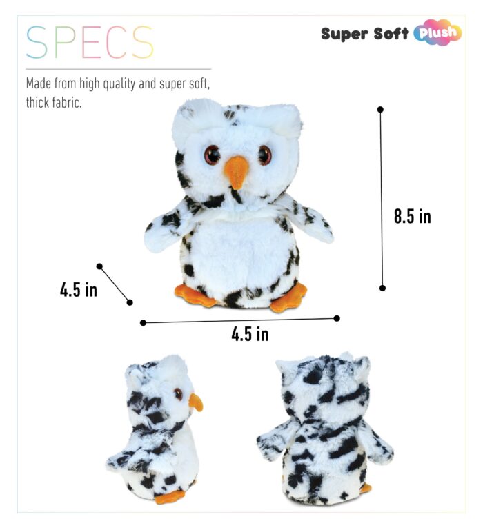 White Owl - Super Soft Plush - Image 3